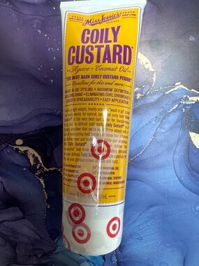 Coily Custard Hair Gel - Yellow